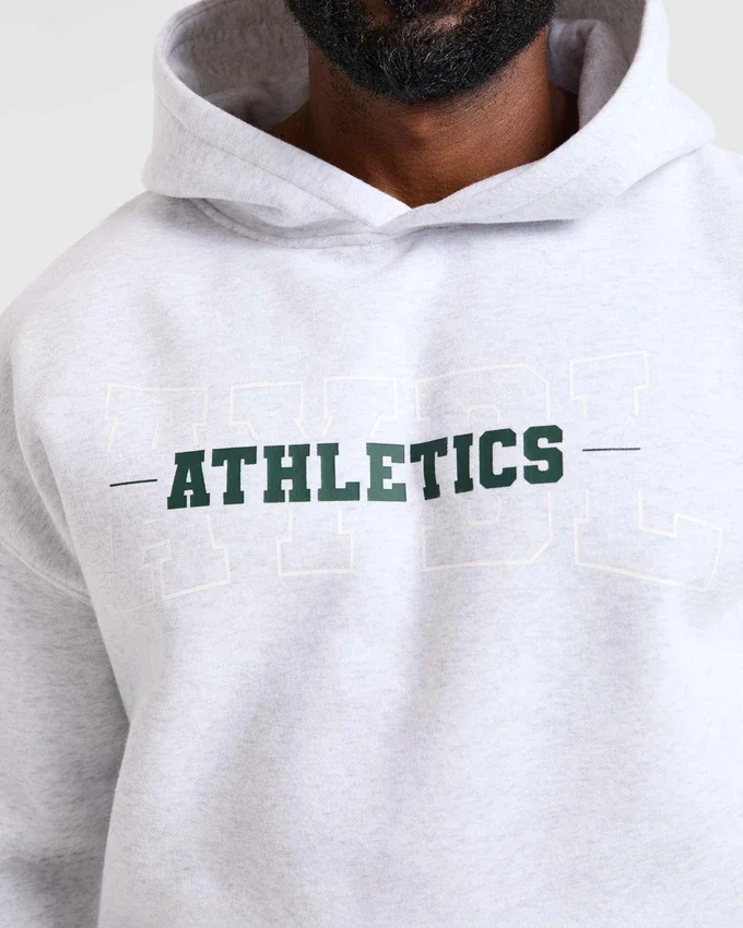 Sweat à capuche oversize Athletics