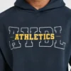 Sweat à capuche oversize Athletics