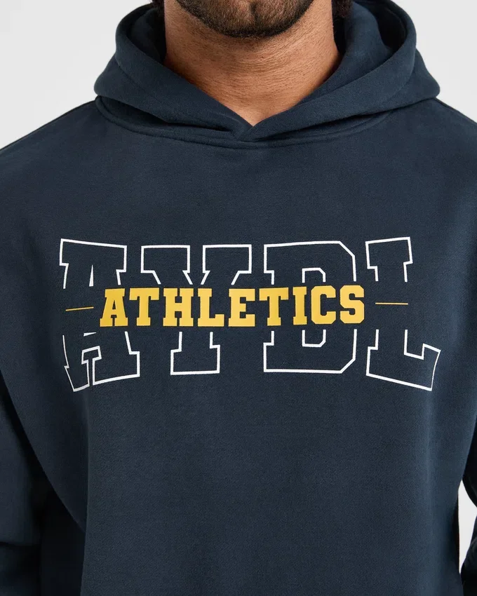 Sweat à capuche oversize Athletics