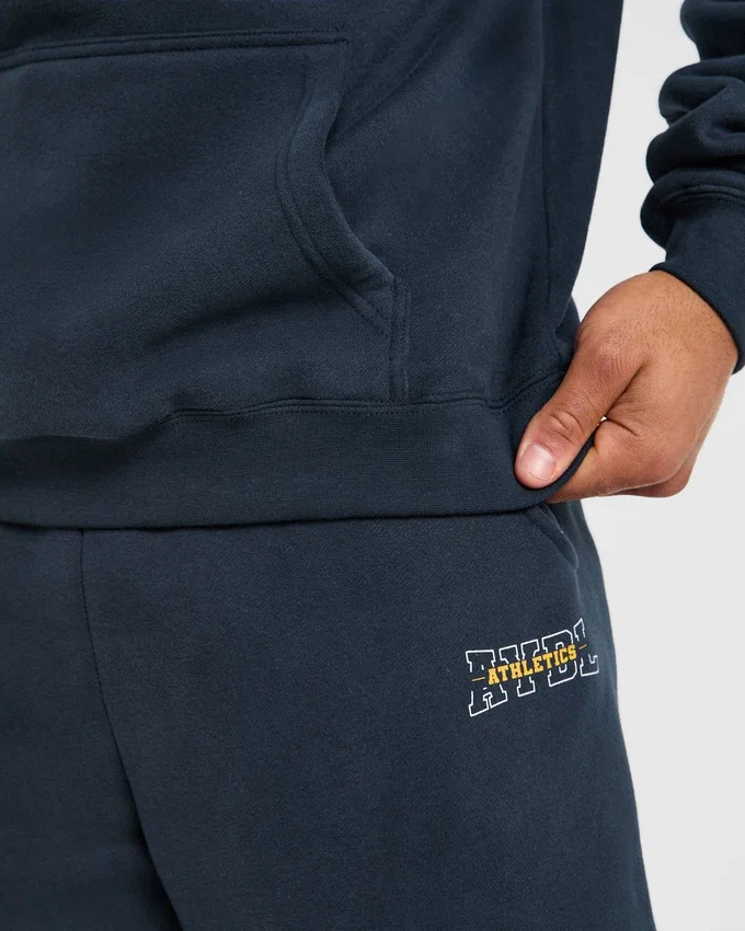 Sweat à capuche oversize Athletics