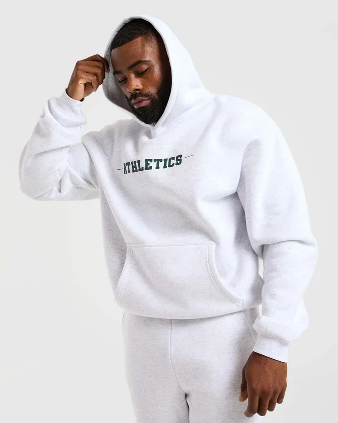 Sweat à capuche oversize Athletics