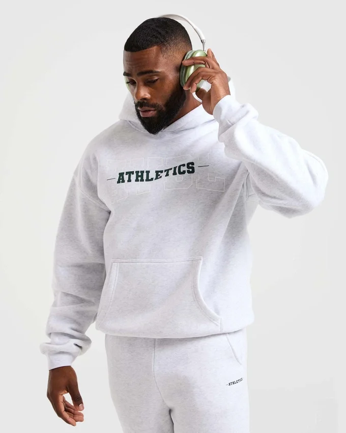 Sweat à capuche oversize Athletics