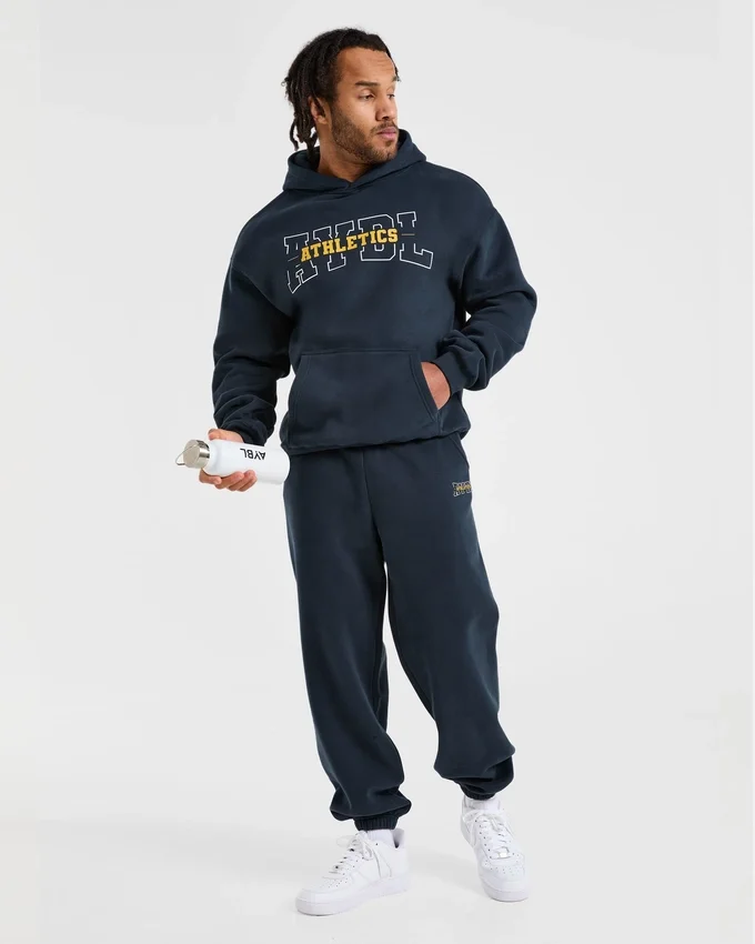 Sweat à capuche oversize Athletics