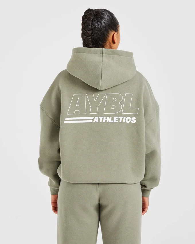 Sweat à capuche oversize Athletics Track