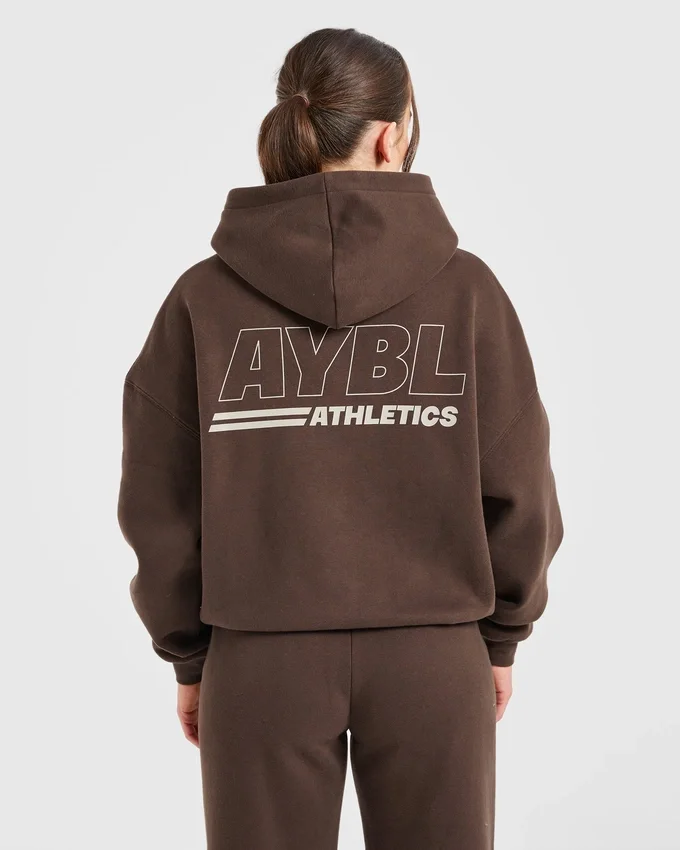 Sweat à capuche oversize Athletics Track