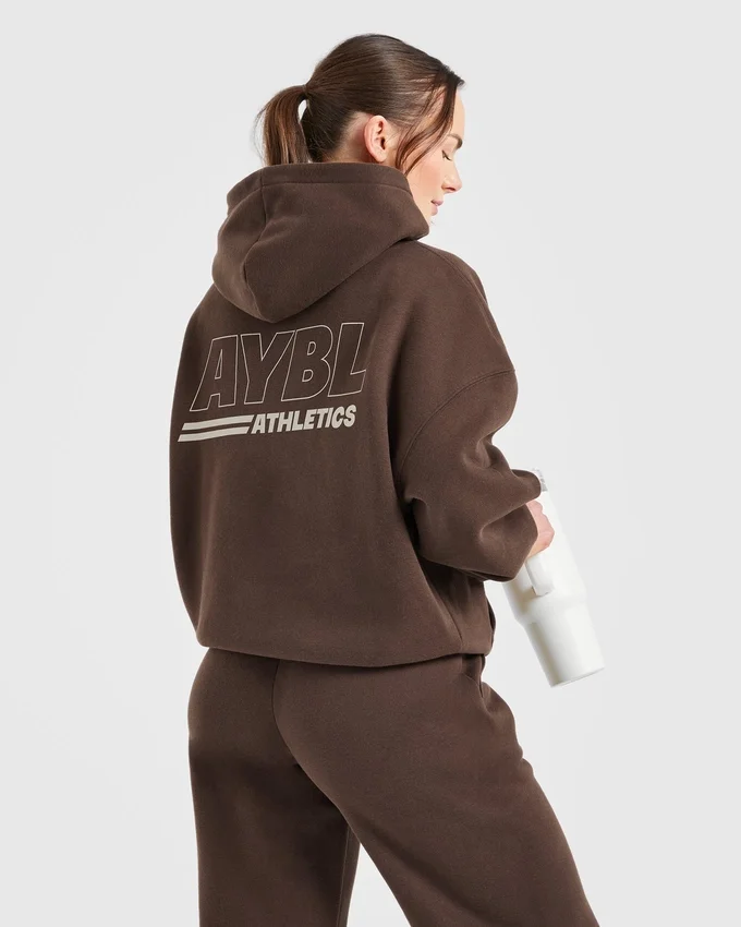 Sweat à capuche oversize Athletics Track