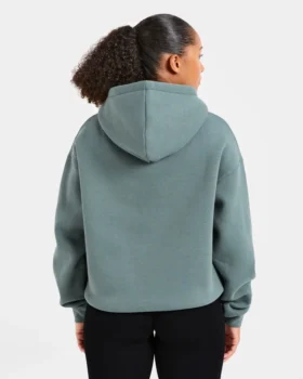 Sweat à capuche oversize avec application « Athletics »
