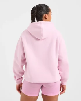 Sweat à capuche oversize avec application « Athletics »