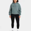 Sweat à capuche oversize avec application « Athletics »