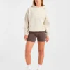 Sweat à capuche oversize avec application « Athletics »
