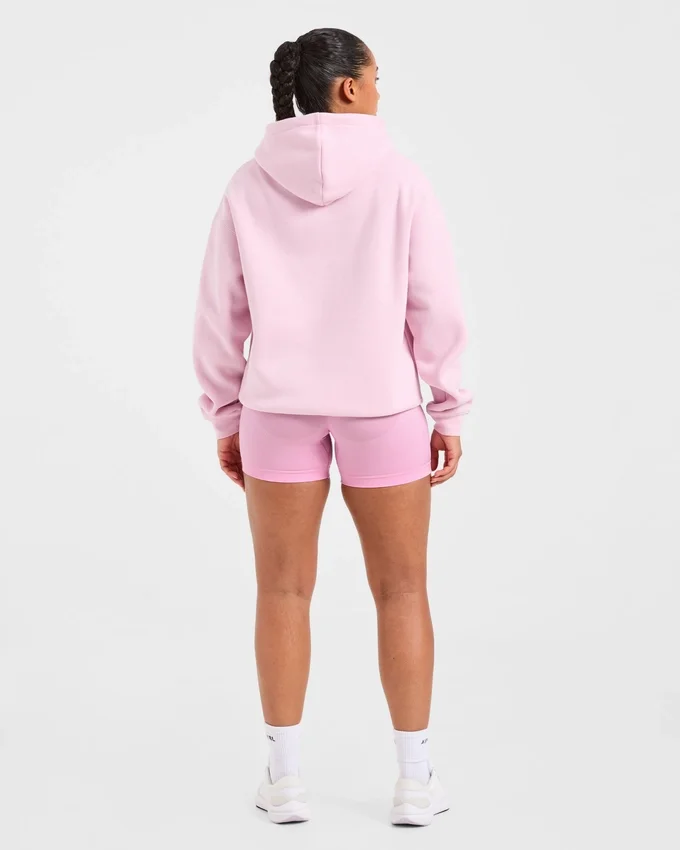 Sweat à capuche oversize avec application « Athletics »
