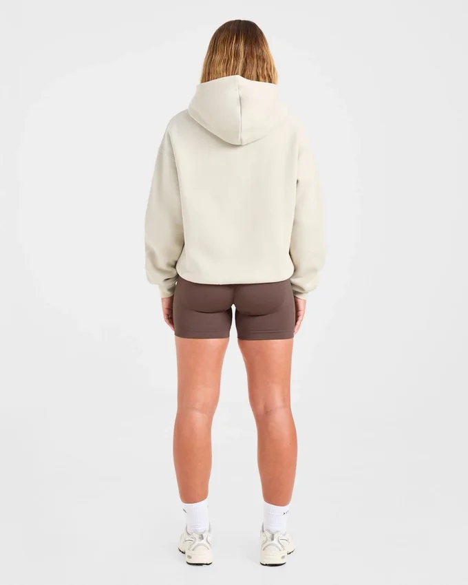 Sweat à capuche oversize avec application « Athletics »