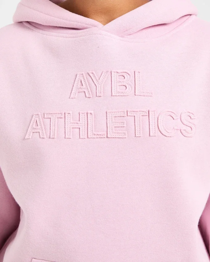 Sweat à capuche oversize avec application « Athletics »