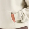 Sweat à capuche oversize avec application « Athletics »