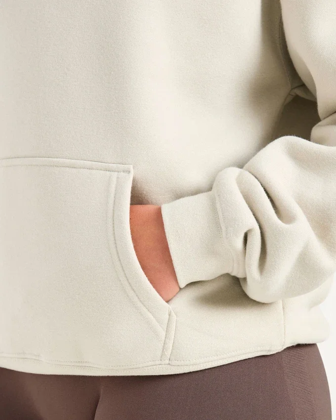Sweat à capuche oversize avec application « Athletics »