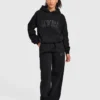Sweat à capuche oversize avec applique « Varsity »