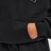 Sweat à capuche oversize avec applique « Varsity »