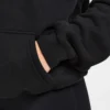 Sweat à capuche oversize avec inscription brodée