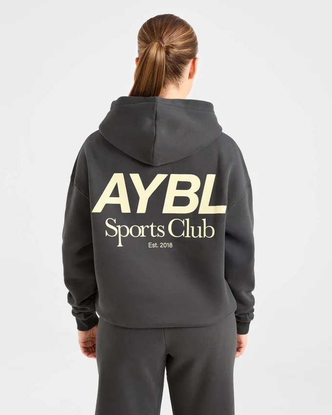 Sweat à capuche oversize AYBL Sports Club