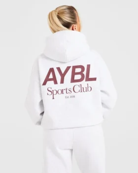 Sweat à capuche oversize AYBL Sports Club