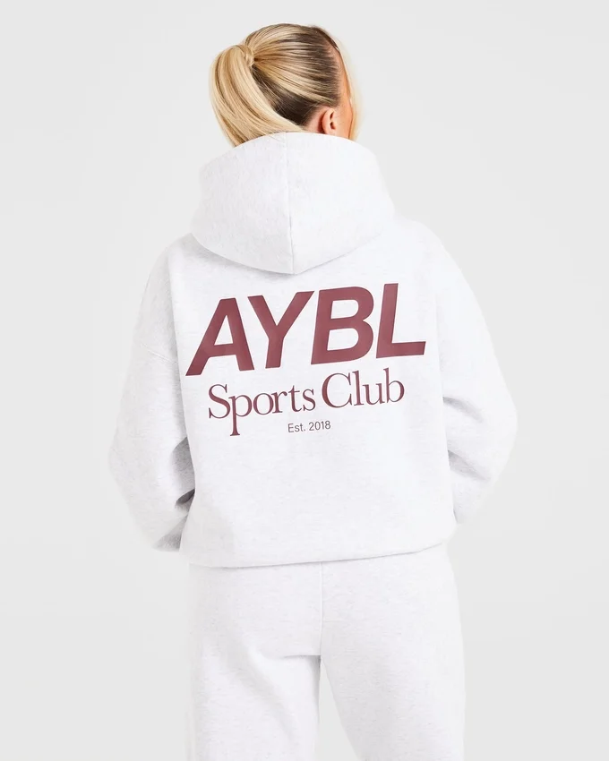 Sweat à capuche oversize AYBL Sports Club