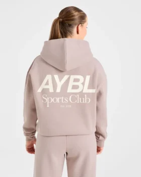 Sweat à capuche oversize AYBL Sports Club