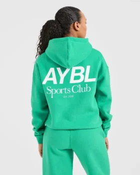 Sweat à capuche oversize AYBL Sports Club