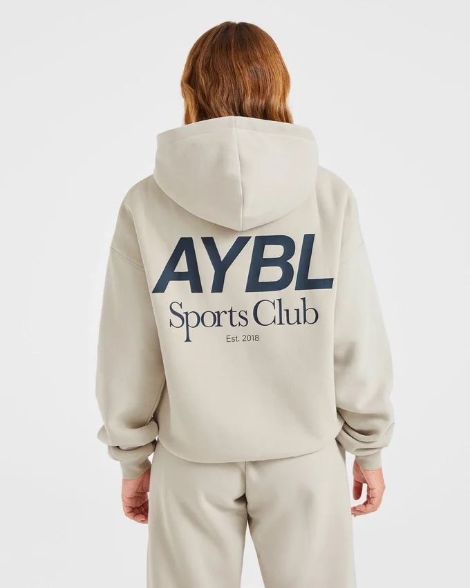 Sweat à capuche oversize AYBL Sports Club