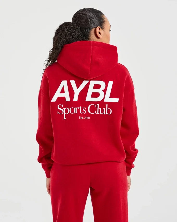 Sweat à capuche oversize AYBL Sports Club
