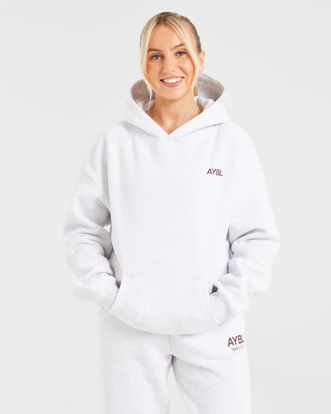Sweat à capuche oversize AYBL Sports Club