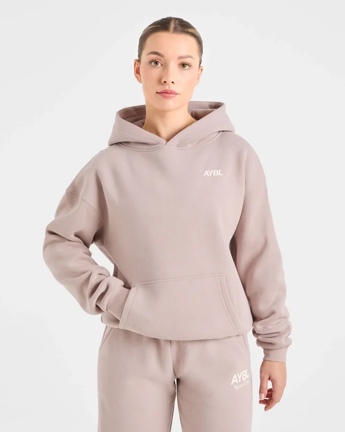 Sweat à capuche oversize AYBL Sports Club