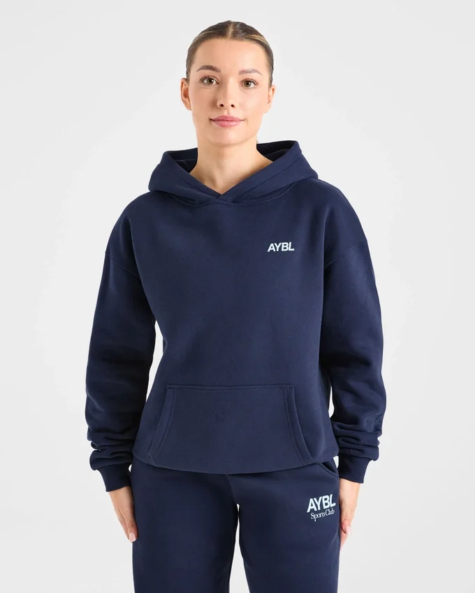 Sweat à capuche oversize AYBL Sports Club