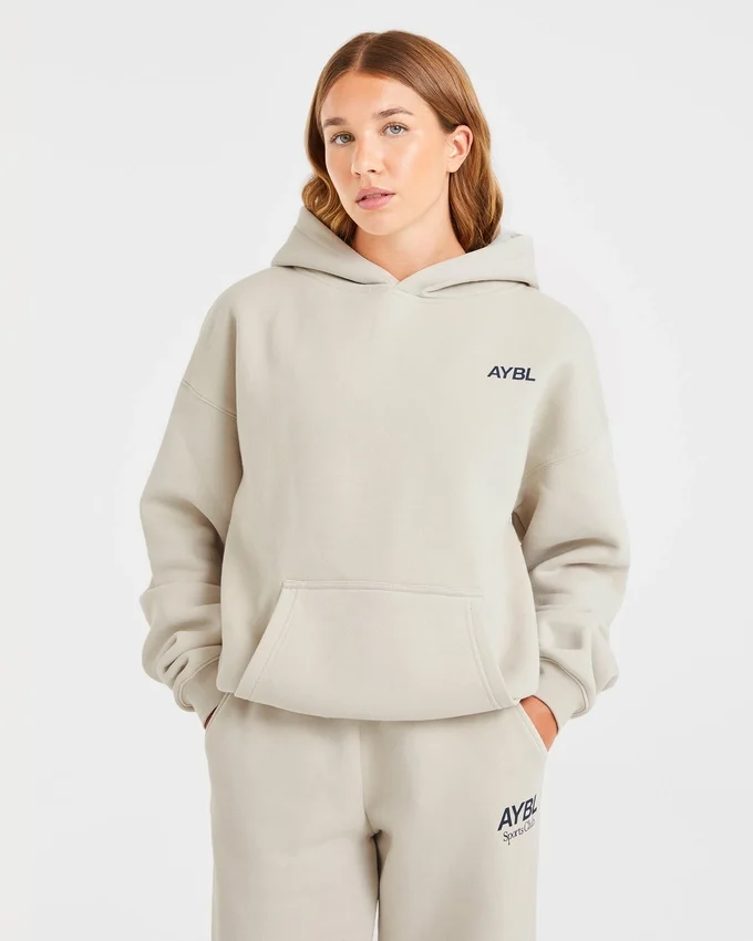 Sweat à capuche oversize AYBL Sports Club