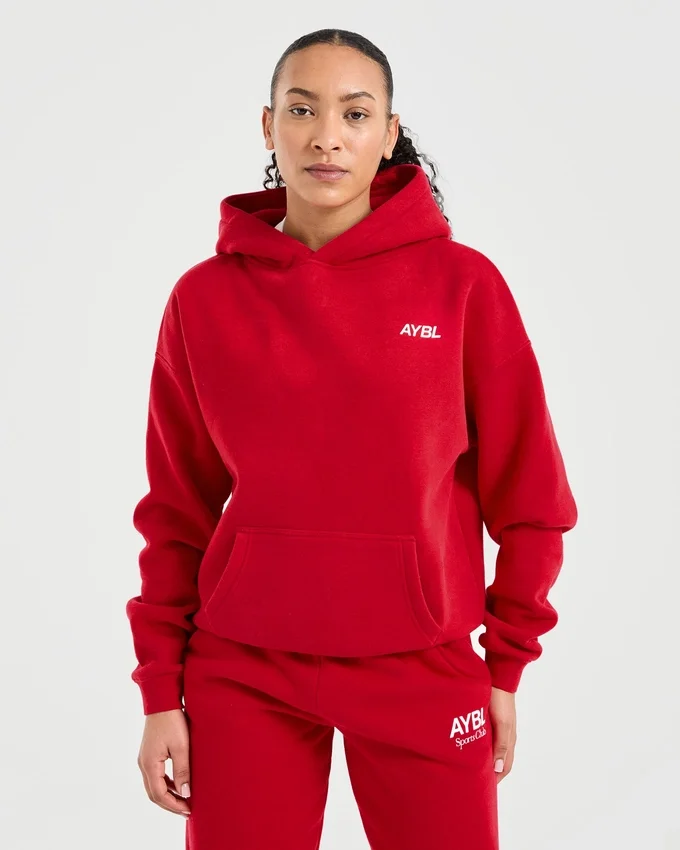 Sweat à capuche oversize AYBL Sports Club