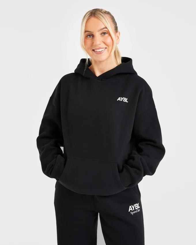 Sweat à capuche oversize AYBL Sports Club