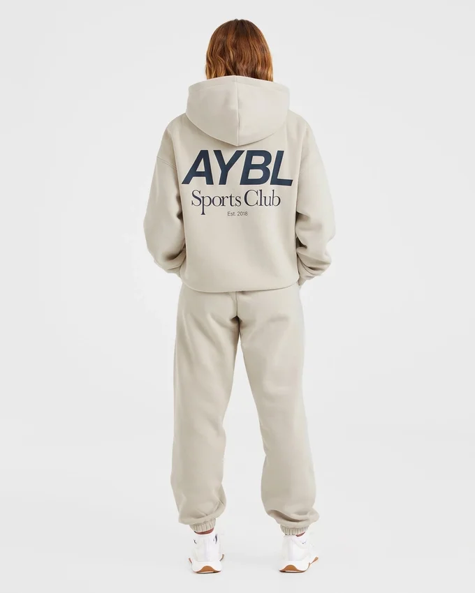 Sweat à capuche oversize AYBL Sports Club