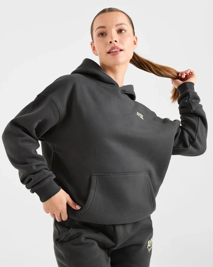 Sweat à capuche oversize AYBL Sports Club