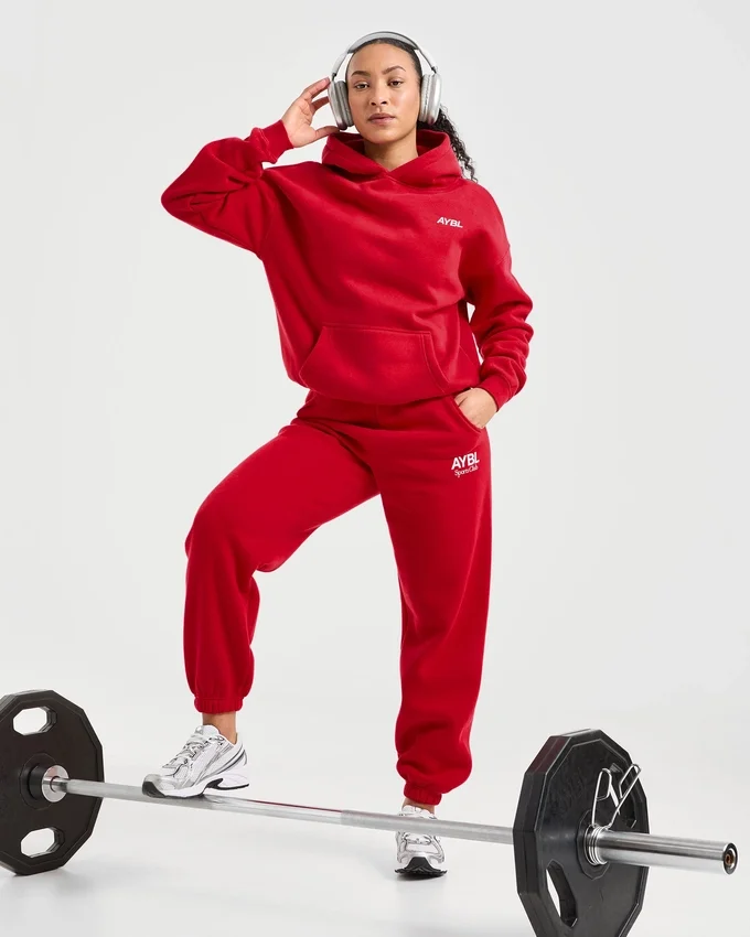 Sweat à capuche oversize AYBL Sports Club