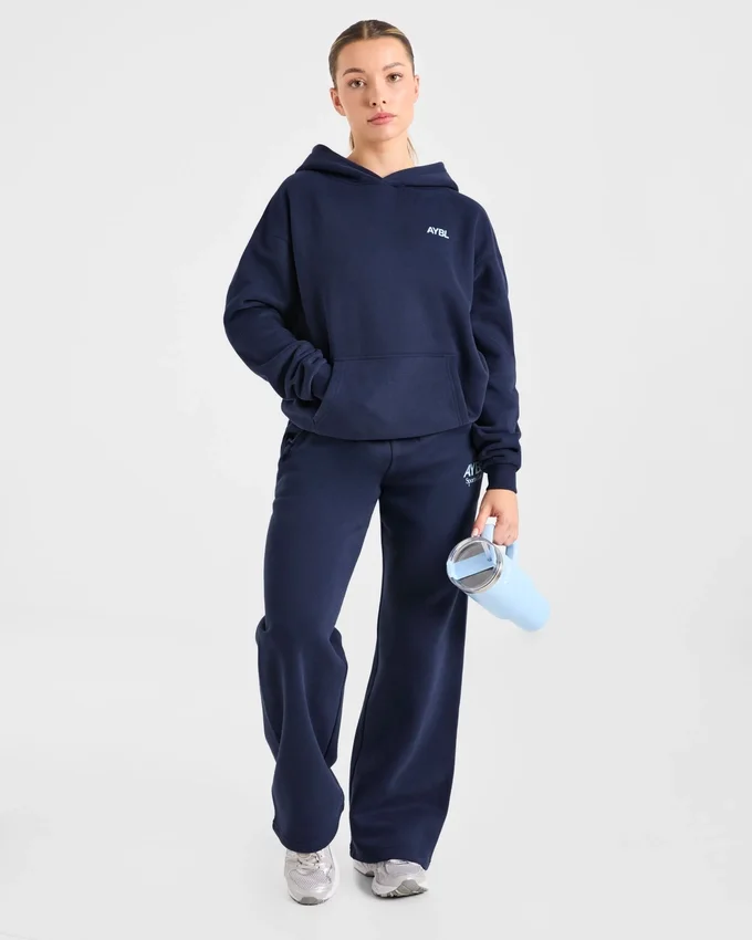 Sweat à capuche oversize AYBL Sports Club