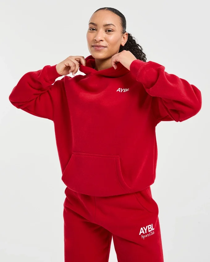 Sweat à capuche oversize AYBL Sports Club