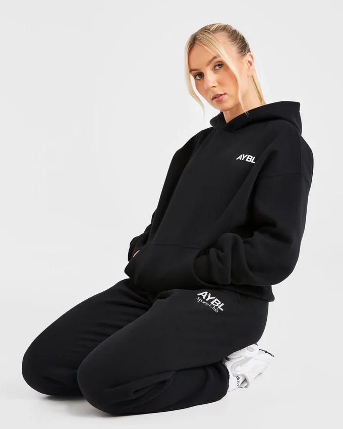Sweat à capuche oversize AYBL Sports Club