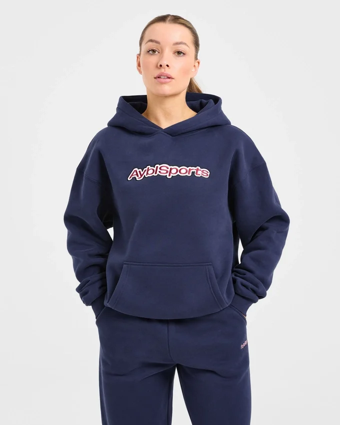 Sweat à capuche oversize AYBL Sports Outline