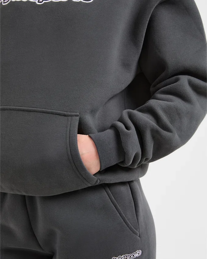 Sweat à capuche oversize AYBL Sports Outline