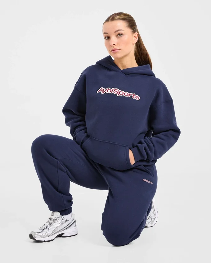 Sweat à capuche oversize AYBL Sports Outline