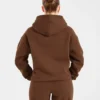 Sweat à capuche oversize brodé rétro