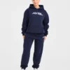 Sweat à capuche oversize brodé rétro
