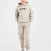 Sweat à capuche oversize brodé rétro