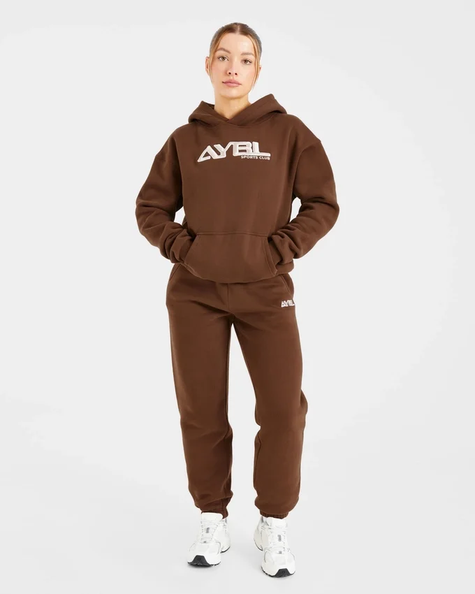 Pantalon de jogging oversize brodé rétro