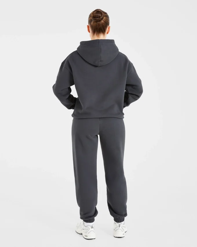 Pantalon de jogging oversize brodé rétro