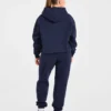 Sweat à capuche oversize brodé rétro